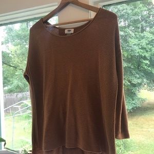 Old navy camel loose sweater